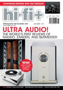 HI-FI+ ISSUE 161: JULY 2018