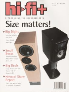 HI-FI + ISSUE 14: NOVEMBER 2001 – SOLD OUT