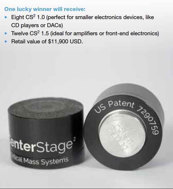 WIN! $11,900 worth of Critical Mass Systems Center Stage2 footers