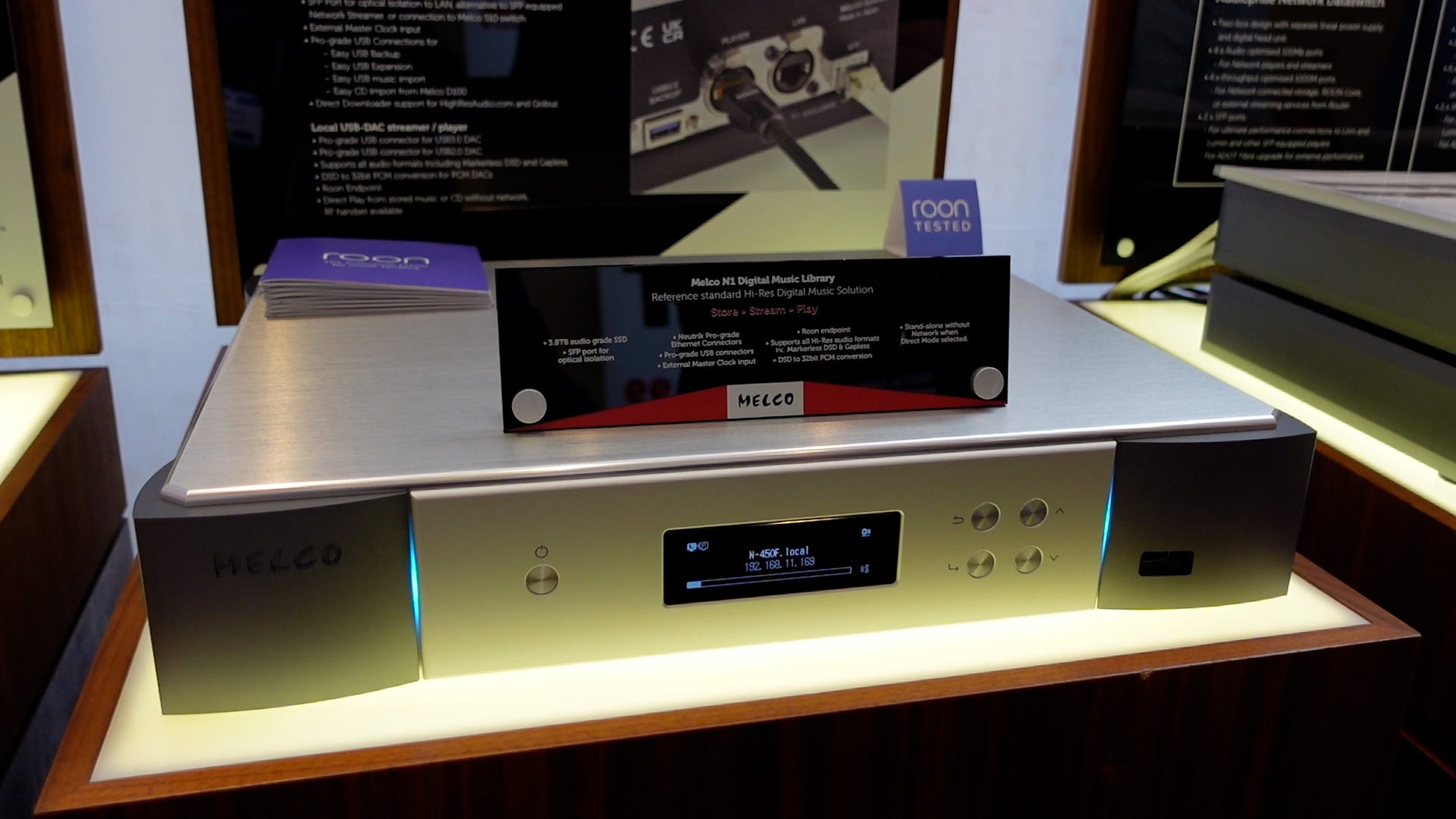 Melco N1 digital music library