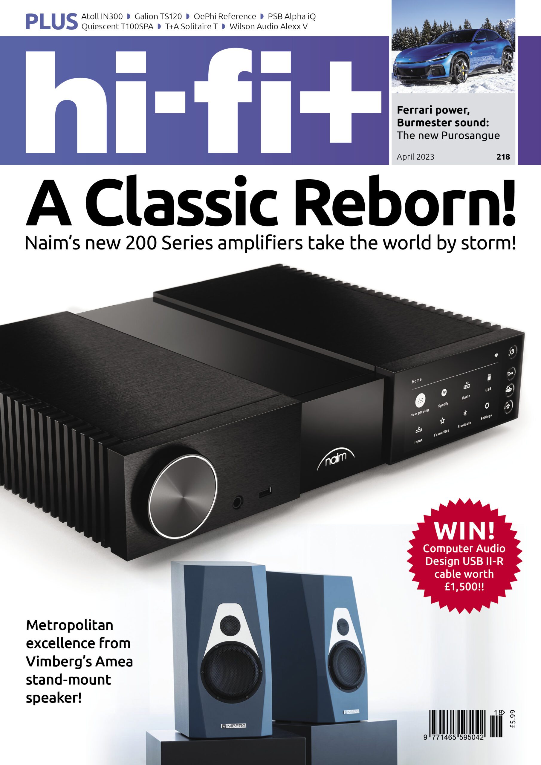 hi-fi+ 218 cover