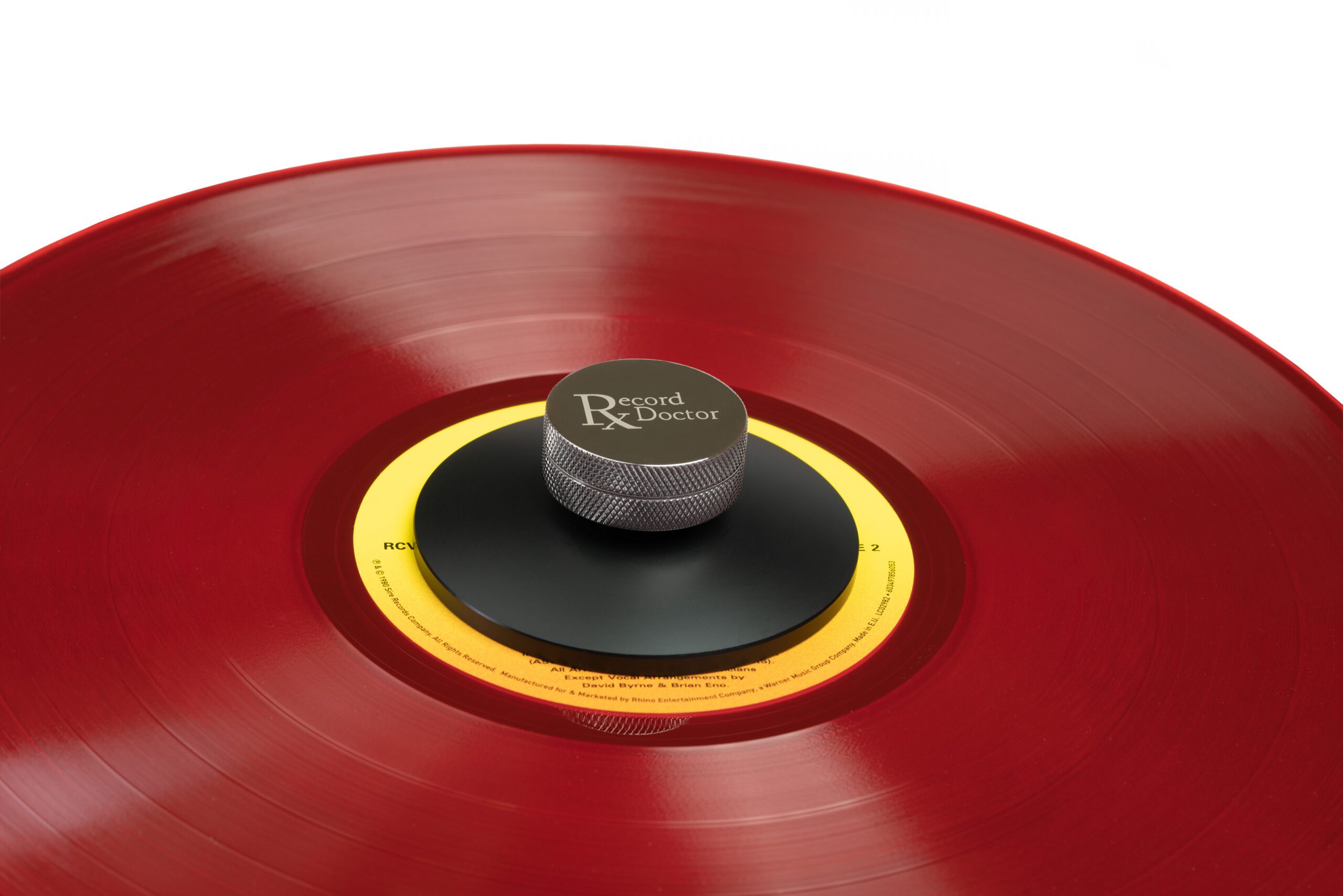 Pangea Audio Debuts Black Chrome Record Doctor Low Profile Record Clamp