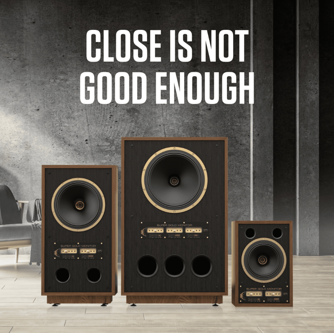 Tannoy to Introduce Super Gold Speaker Range Building on the Heritage of the Classic Professional Monitor Gold