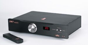 JMF Audio PRS 1.5/HQS 9001 line preamplifier and mono power amplifiers