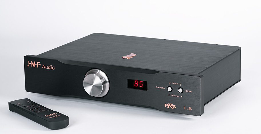 JMF Audio PRS 1.5/HQS 9001 line preamplifier and mono power amplifiers