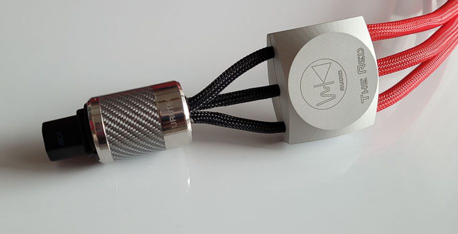 WK Audio TheRed power cord