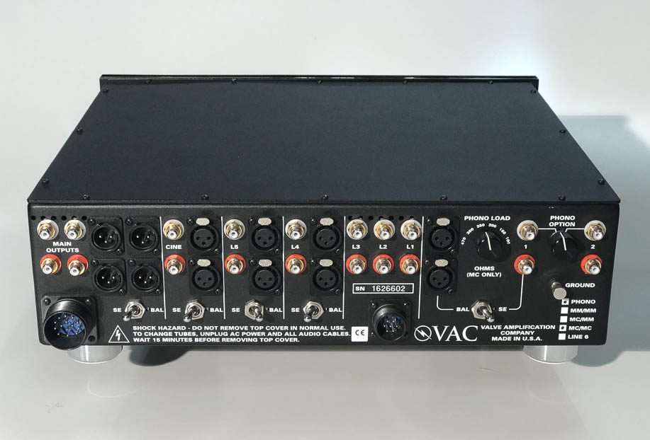 VAC Master preamplifier