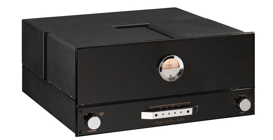 VAC Master preamplifier and Signature 200 iQ power amplifier