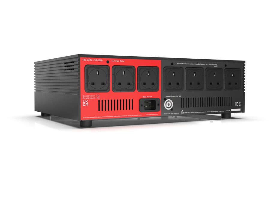 IsoTek V5 Sigmas rear