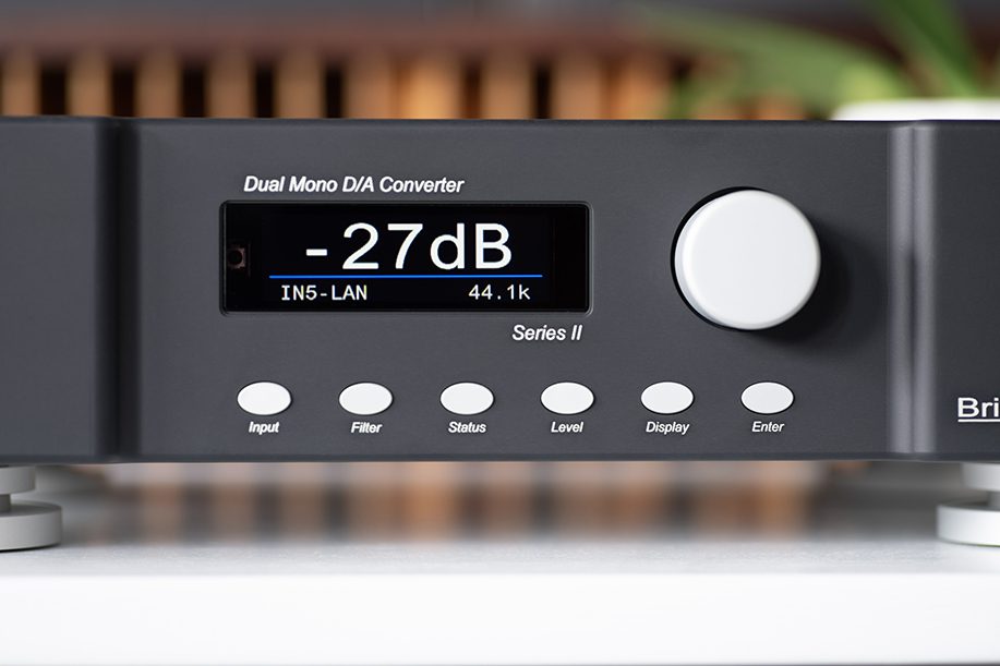 Bricasti M1 Series II front panel