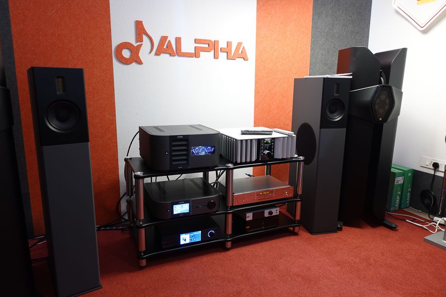 Alpha Audio Burmester Classé Monitor Audio
