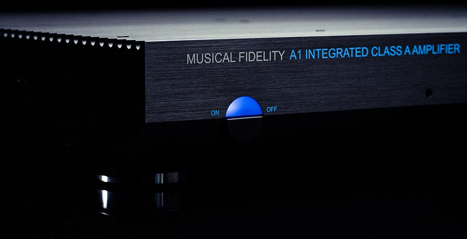 Musical Fidelity A1 detail