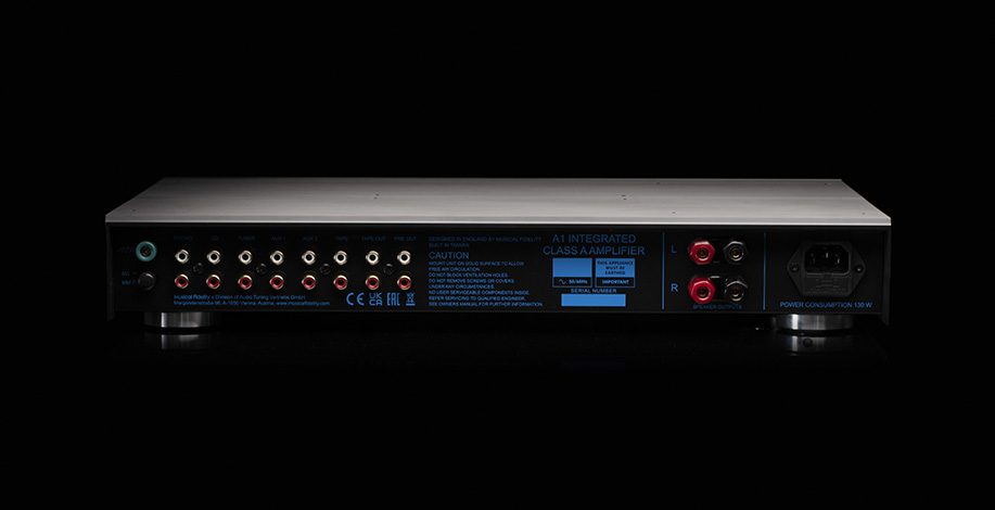 Musical Fidelity A1 rear