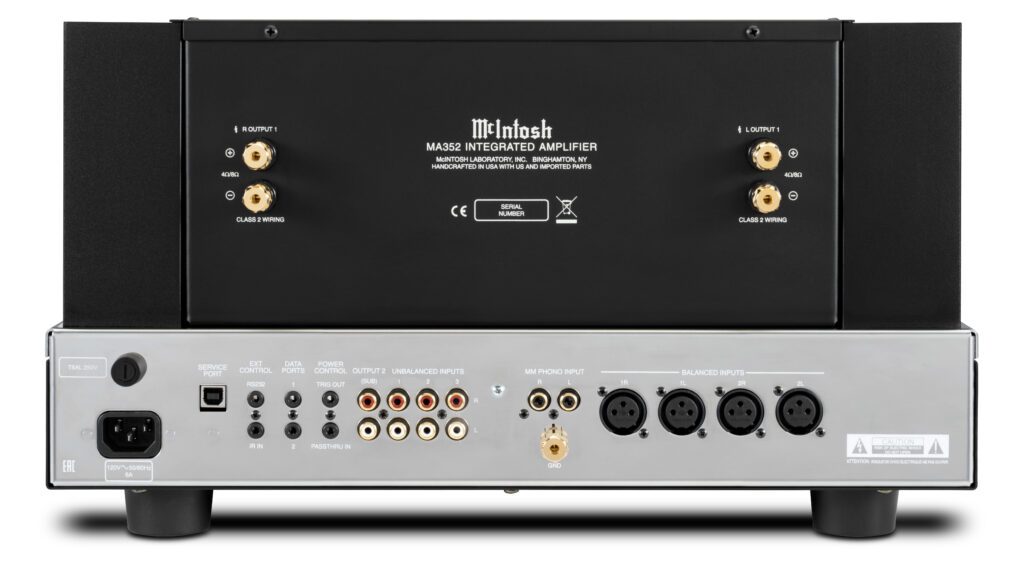 McIntosh MA352 Back 