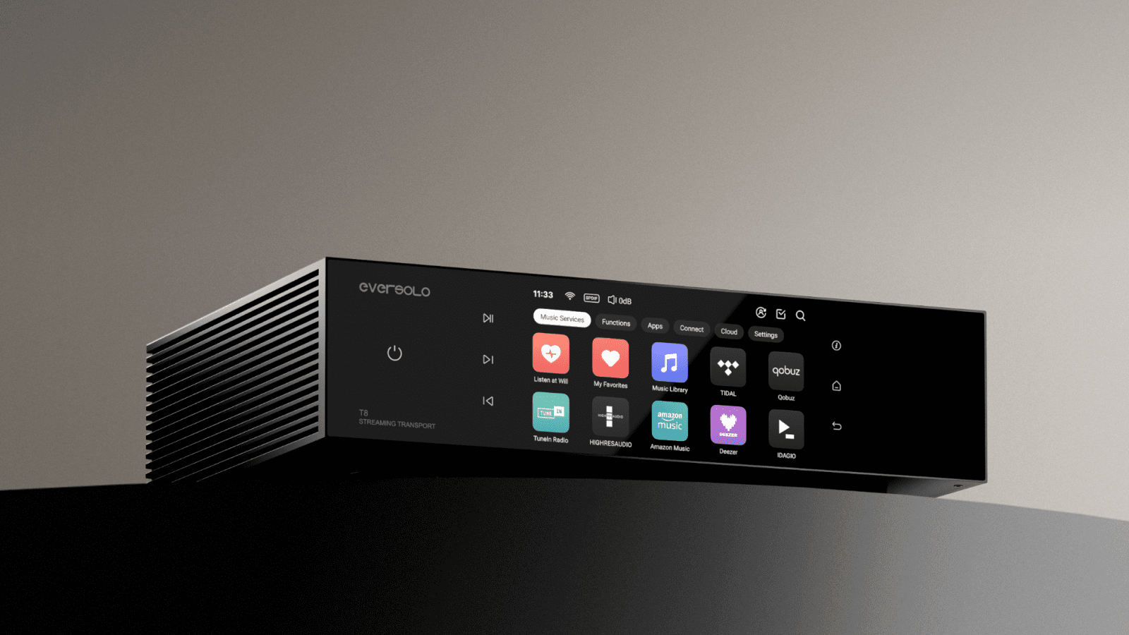 Eversolo Officially Launches the T8 Professional-Grade Streaming Transport, Leading the Art of Sound