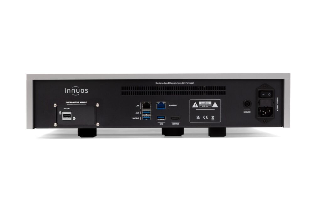 Innuos ZENith Next-Gen rear with USB digital output module 
