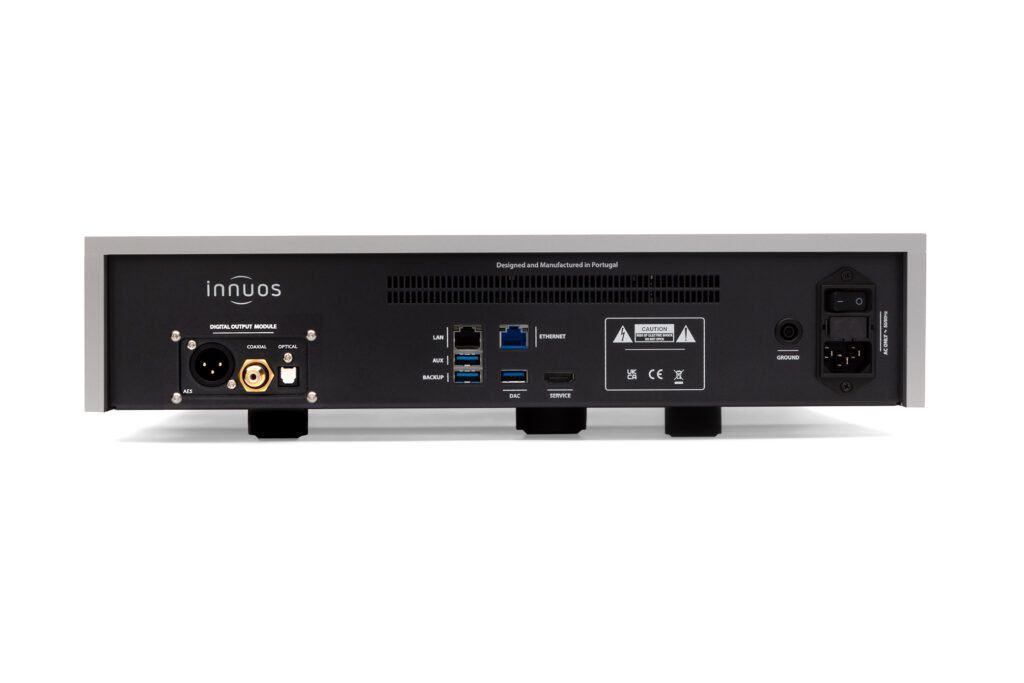 Innuos ZENith Next-Gen rear with SPDIF digital output module 