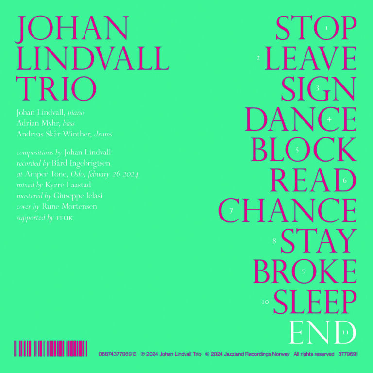 Johan Lindvall Trio: End