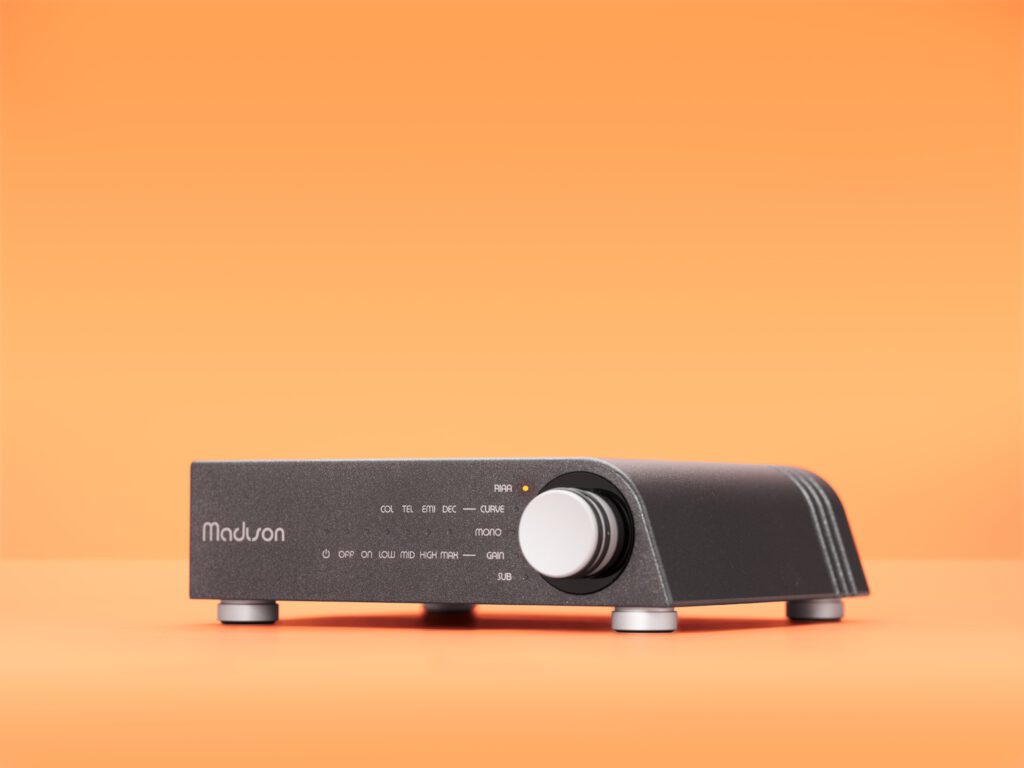 Madison Phono Drk Gray Rust 3_4 Horizon